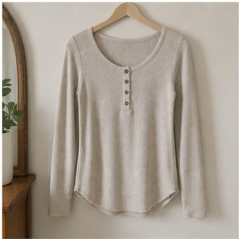 Charcoal Tunic Blouse